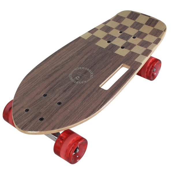 Kryptonics 19" Stubby Cruiser Brown