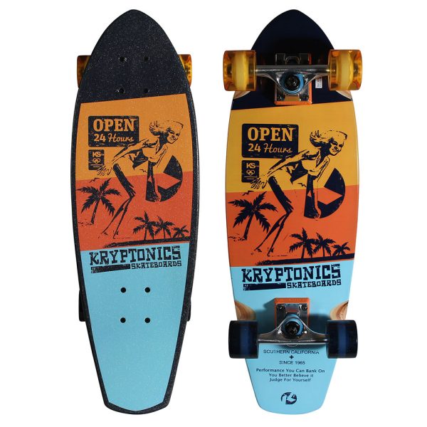 Kryptonics Cruiser Skateboard California