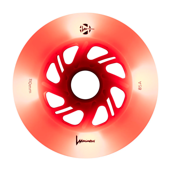 LUMINOUS LED WHEELS - RED (Pack de 3)